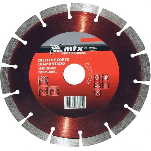 Disco de corte diamantado segmentado